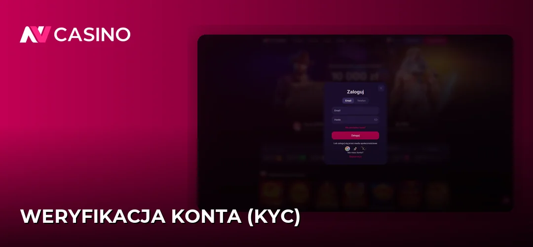 Weryfikacja konta (KYC)