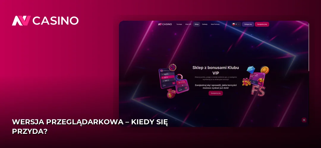Zrzut ekranu strony NV Casino